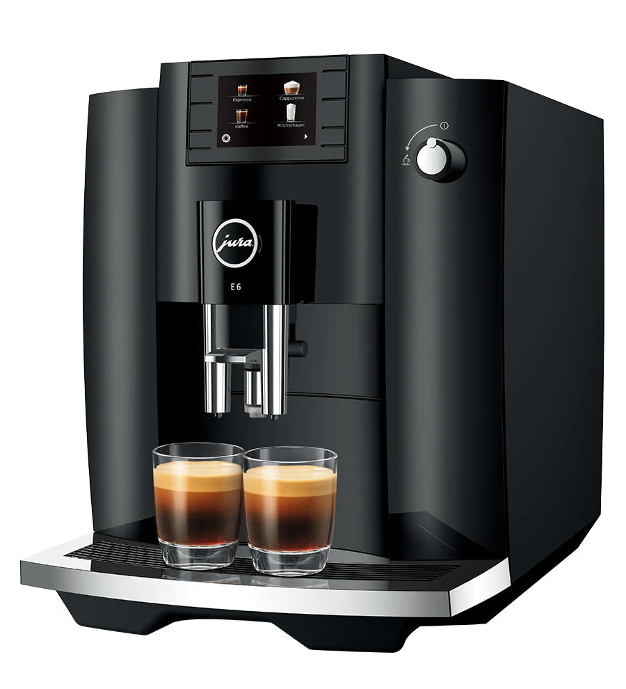 JURA E6 Piano Black (EC) Met €54 Gratis Koffie én 2+1 Jaar Extra Garantie 2 JURA E6 Piano Black (EC) Met €54 Gratis Koffie én 2+1 Jaar Extra Garantie - Afbeelding 2