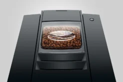 JURA E6 (EC) Aanbieding én 2+1 Jaar Extra Garantie -Koffie Korting Winkel Jura E6 aanbieding EC Piano Black koffiemachine bonenreservoir