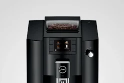 JURA E6 (EC) Aanbieding én 2+1 Jaar Extra Garantie -Koffie Korting Winkel Jura E6 aanbieding EC Piano Black koffiemachine display