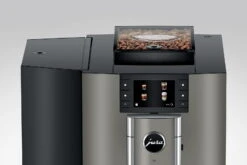 JURA X10 Dark Inox (EA) Met €84 Gratis Koffie 11 JURA X10 Dark Inox (EA) Met €84 Gratis Koffie -Koffie Korting Winkel Jura X10 professionele koffiemachine display