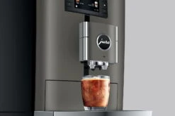 JURA X10 Dark Inox (EA) Met €84 Gratis Koffie 12 JURA X10 Dark Inox (EA) Met €84 Gratis Koffie -Koffie Korting Winkel Jura X10 professionele koffiemachine koffiedrank