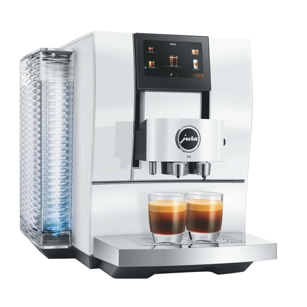 JURA Z10 Diamond White (EA) Met €89 Gratis Koffie én 2+1 Jaar Extra Garantie 2 JURA Z10 Diamond White (EA) Met €89 Gratis Koffie én 2+1 Jaar Extra Garantie - Afbeelding 2