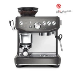 Koffie Korting Winkel 38 Sage Barista Express Impress - Black Stainless Met €33 Gratis Koffie En Barista Pack T.w.v. €169
