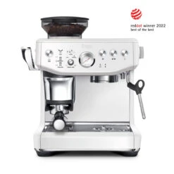 Koffie Korting Winkel 32 Sage Barista Express Impress - Sea Salt Met €33 Gratis Koffie En Barista Pack T.w.v. €169