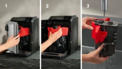 Siemens EQ.300 - Licht Zilver - TF303E01 Met €33 Gratis Koffie 14 Siemens EQ.300 - Licht Zilver - TF303E01 Met €33 Gratis Koffie -Koffie Korting Winkel Siemens EQ300 koffiemachine TF303E01 licht zilver zetgroep