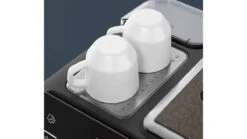 Siemens EQ.300 - Dark Inox, Piano Black - TI355209RW Met €33 Gratis Koffie -Koffie Korting Winkel Siemens eq300 koffiemachine TI355209RW kopjeswarmer