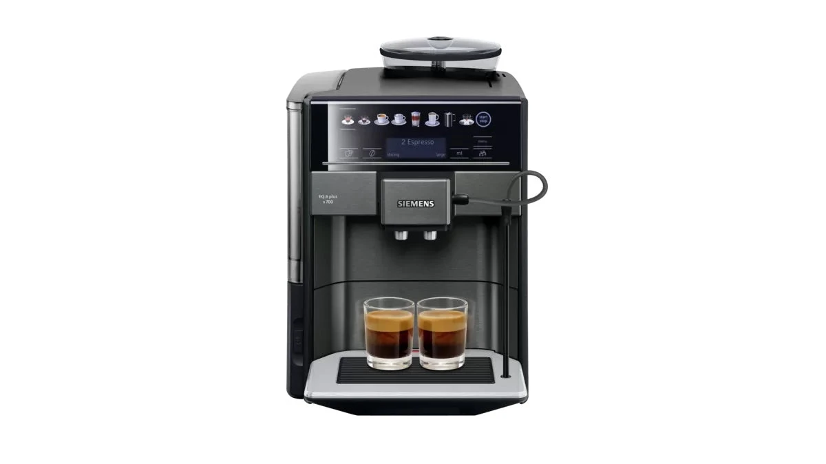 Siemens EQ.6 Plus S700 - Dark Inox - TE657319RW Met €49 Gratis Koffie 2 Siemens EQ.6 Plus S700 - Dark Inox - TE657319RW Met €49 Gratis Koffie - Afbeelding 2