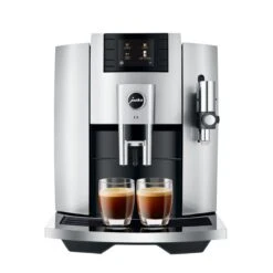 JURA E8 Moonlight Silver (EB) Met €49 Gratis Koffie