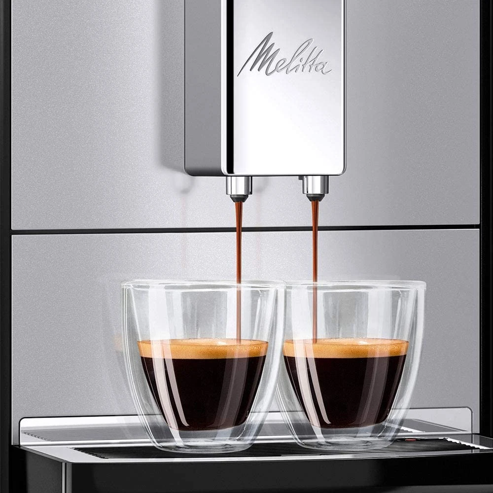 Melitta Purista - Silver - F230-101 Met €33 Gratis Koffie 3 Melitta Purista - Silver - F230-101 Met €33 Gratis Koffie - Afbeelding 3
