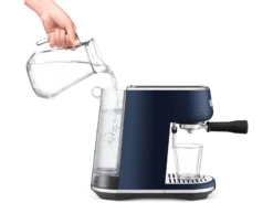 Sage Bambino - Damson Blue -Koffie Korting Winkel sage bambino damson blue espresso machine water