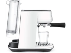 Sage Bambino - Sea Salt -Koffie Korting Winkel sage bambino sea salt espresso machine waterreservoir